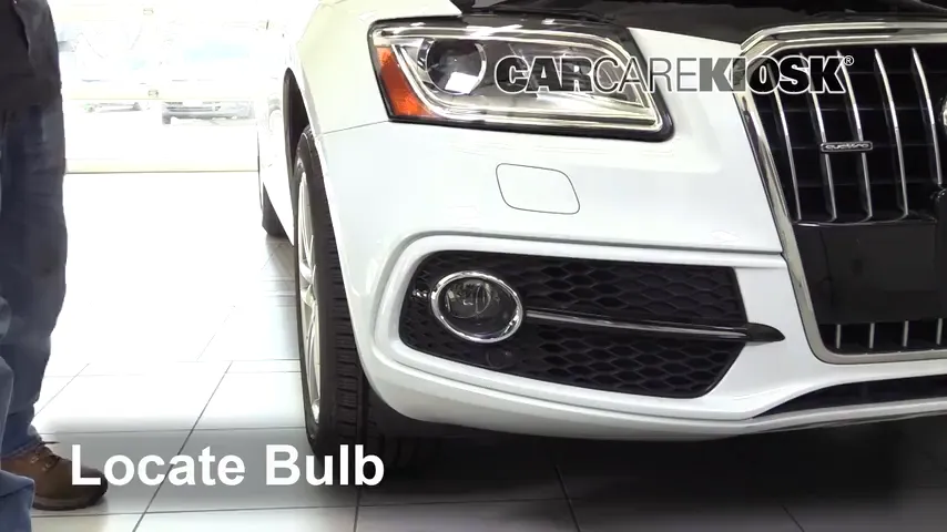 2017 Audi Q5 Premium Plus 3.0L V6 Supercharged Éclairage Feu antibrouillard (remplacer l'ampoule)